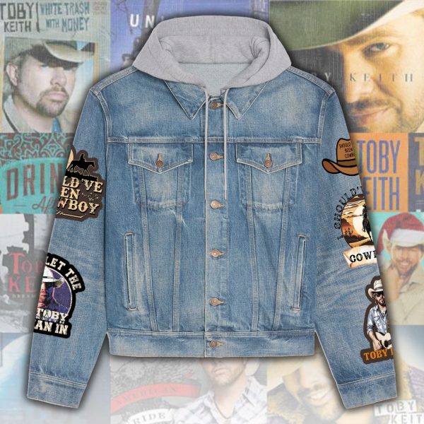 Toby Keith Women's Denim Hood Jacket - ANHNV 3830