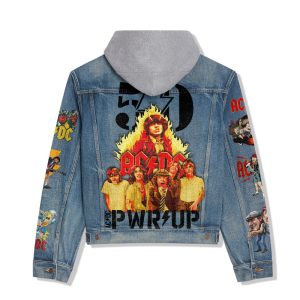 AC/DC Women's Denim Hood Jacket - ANHNV 3837