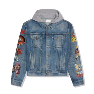 AC/DC Women's Denim Hood Jacket - ANHNV 3837