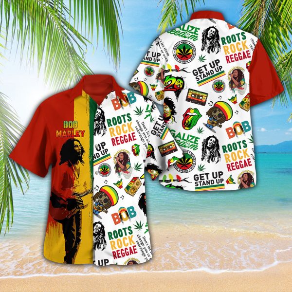 Bob Marley 3D Hawaii Shirt - ANHNV 3852