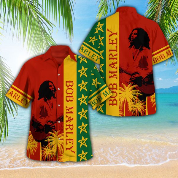 Bob Marley 3D Hawaii Shirt - ANHNV 3857