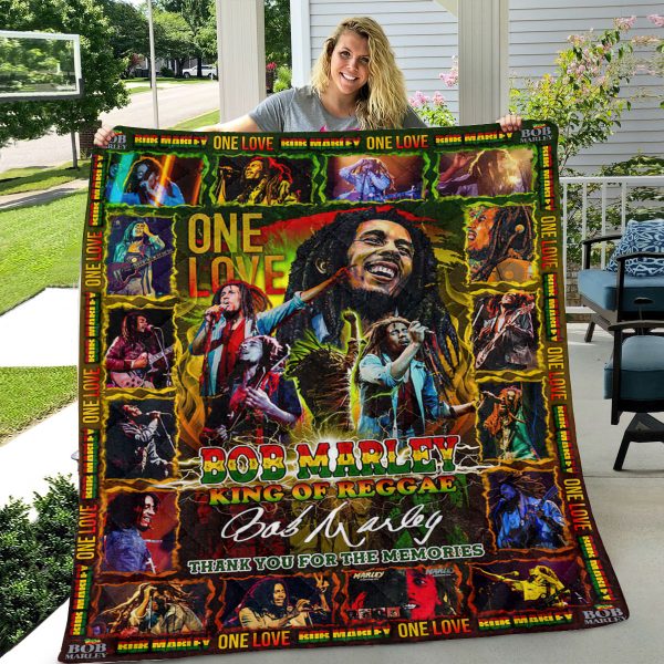 Bob Marley Quilt Blanket - VANDH 2506