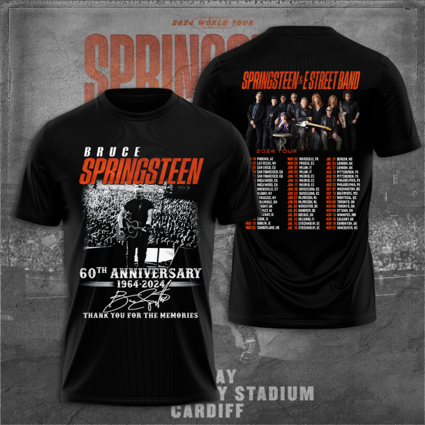 Bruce Springsteen 3D Apparel - TANTN 4742