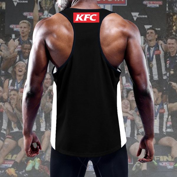 Collingwood FC Y-Back Muscle Tank Top - TANTN 4542