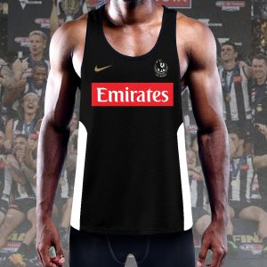 Collingwood FC Y-Back Muscle Tank Top - TANTN 4542