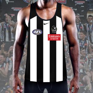 Collingwood FC Y-Back Muscle Tank Top - TANTN 4539