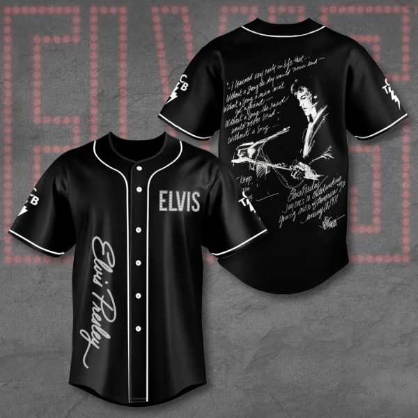 Elvis Presley Baseball Jersey - VANDH 2489