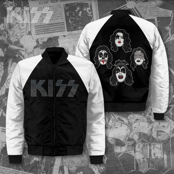 Kiss Band 3D Bomber Jacket - TANTN 4516