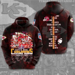 Kansas City Chiefs 3D Apparel - MAITM 5709