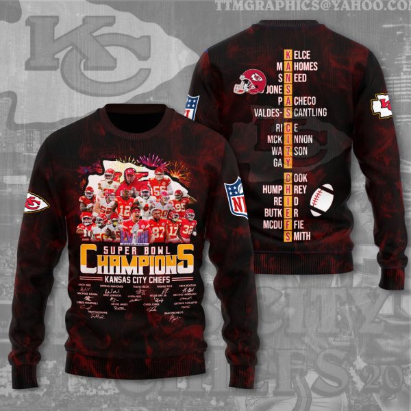 Kansas City Chiefs 3D Apparel - MAITM 5709