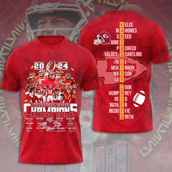 Kansas City Chiefs 3D Apparel - VANDH 2367