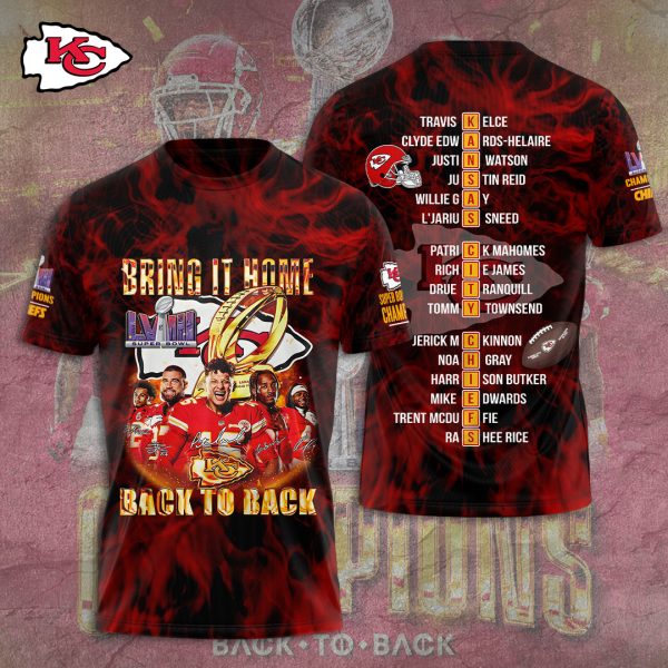 Kansas City Chiefs 3D Apparel - TANTN 4552