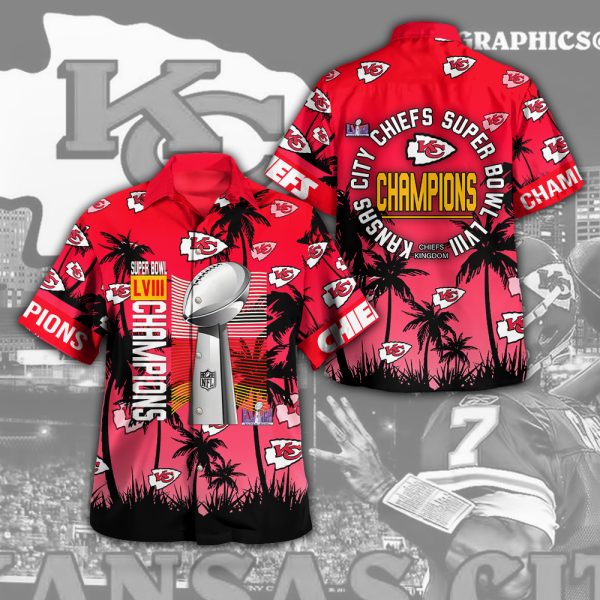 Kansas City Chiefs 3D Hawaii Shirt - MAITM 5678