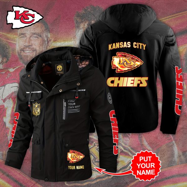 Personalized Kansas City Chiefs 2D Parka Jacket - TANTN 4442