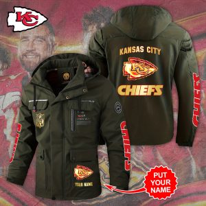 Personalized Kansas City Chiefs 2D Parka Jacket - TANTN 4442