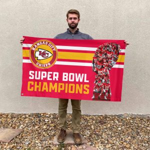 Kansas City Chiefs 3D House Flag - HOATT 4318