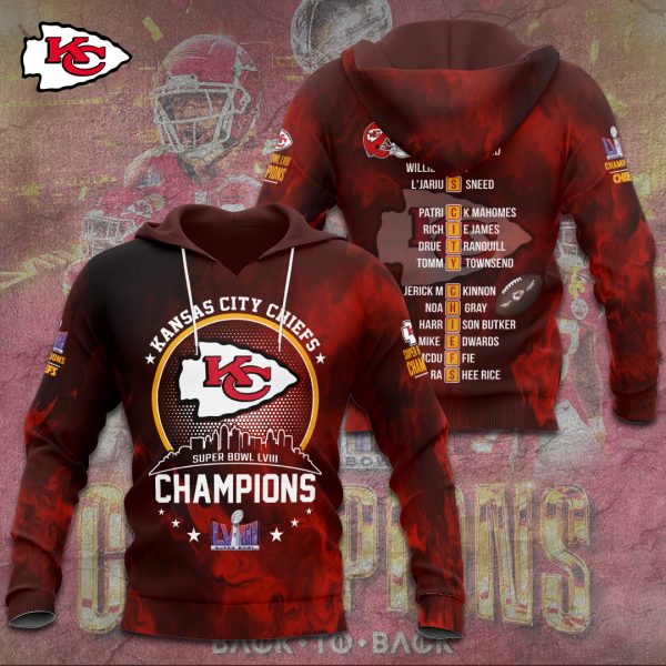 Kansas Chiefs City 3D Apparel - TANTN 4448