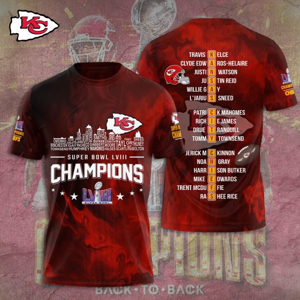 Kansas Chiefs City 3D Apparel - TANTN 4450