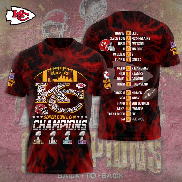 Kansas Chiefs City 3D Apparel - TANTN 4452