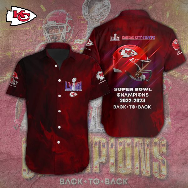 Kansas City Chiefs Short Sleeve Dress Shirt - TANTN 4700