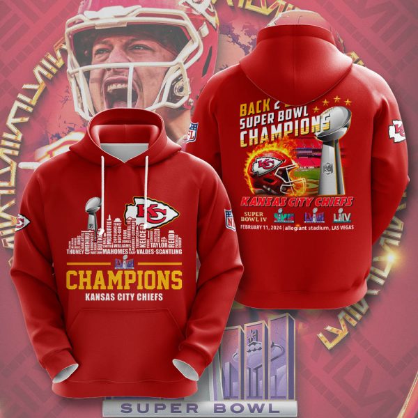 Kansas City Chiefs 3D Apparel - MAITM 5727