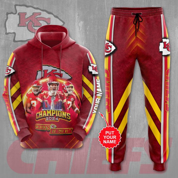 Personalized Kansas City Chiefs 3D Apparel - VANDH 2378