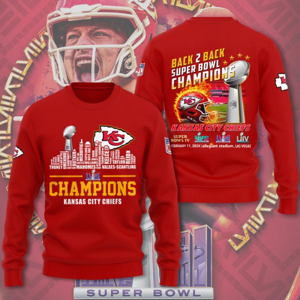 Kansas City Chiefs 3D Apparel - MAITM 5727