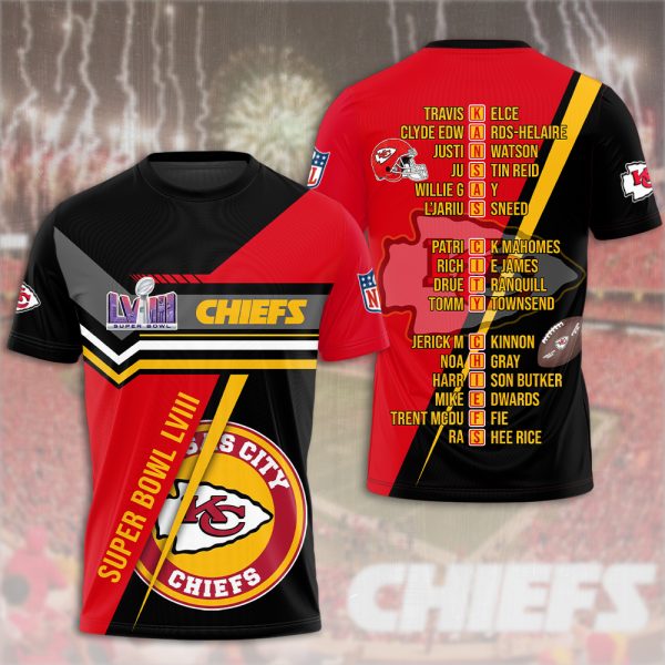 Kansas City Chiefs 3D Apparel - GNE 013