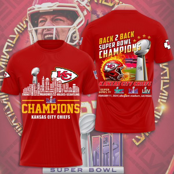 Kansas City Chiefs 3D Apparel - MAITM 5727