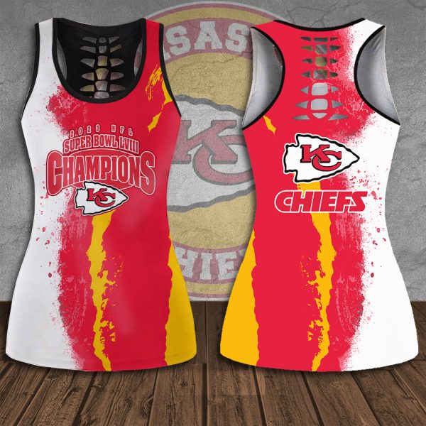 Kansas City Chiefs Hollow Tank Top Leggings - HOATT 4323