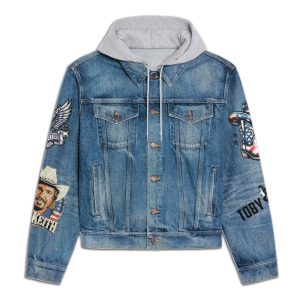 Toby Keith Women's Denim Hood Jacket - MAITM 5869