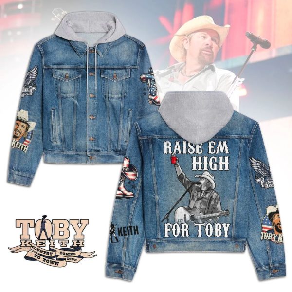 Toby Keith Women's Denim Hood Jacket - MAITM 5869