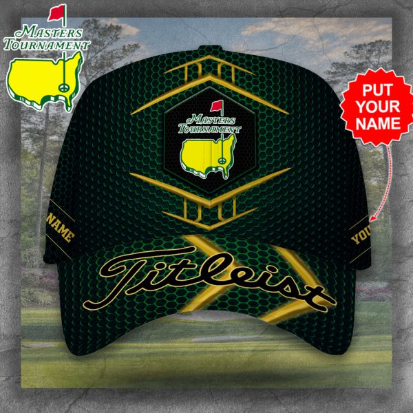 Personalized Golf Masters Tournament TITL Classic Cap - MAITM 5762