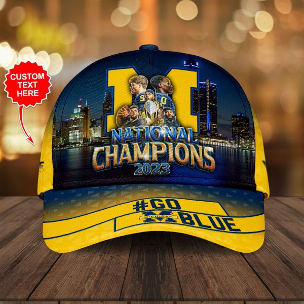 Personalized Michigan Wolverines Football Classic Cap - VANDH 2368