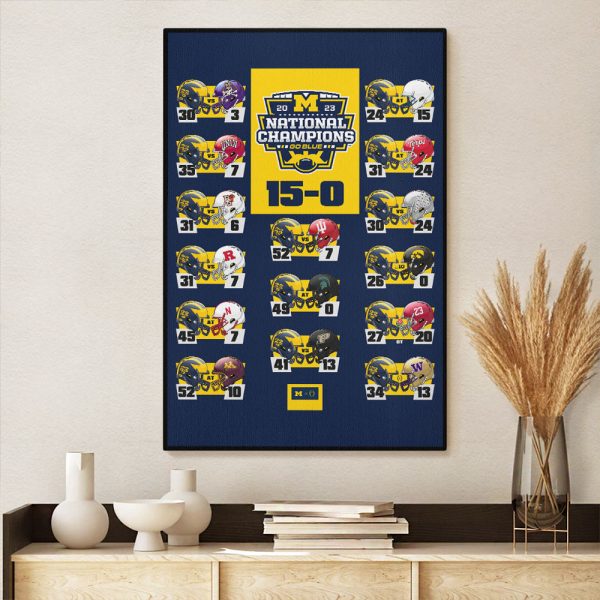 Michigan Wolverines Football Canvas - MAITM 5767