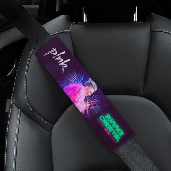 P!nk Seat Belt Cover 2PCS - MAITM 5763