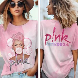 P!nk Women O-Neck T-Shirt and Casual Shorts Set - VANDH 2447