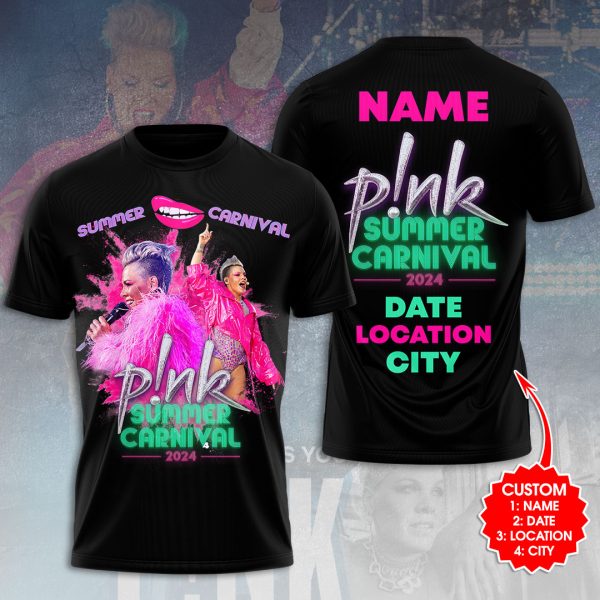 Personalized P!nk 3D Apparel - VANDH 2429