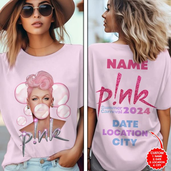 Personalized P!nk 3D Apparel - VANDH 2448