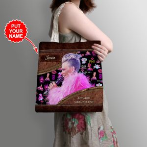 Personalized P!nk Tote Bag - VANDH 2424