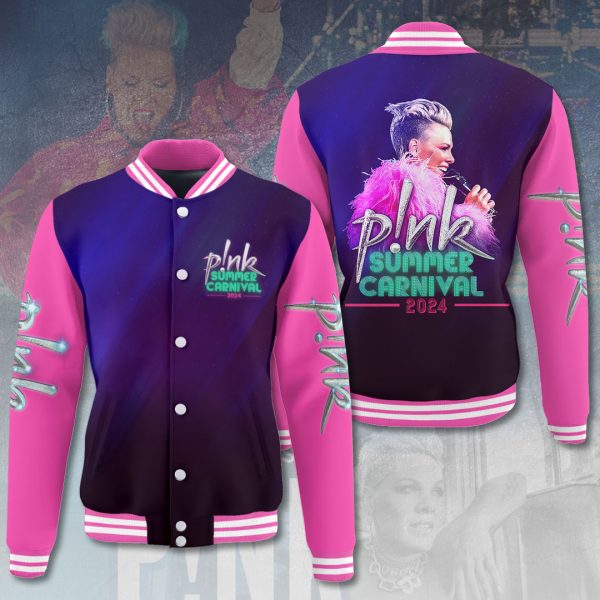 P!nk Varsity Jacket - MAITM 5865