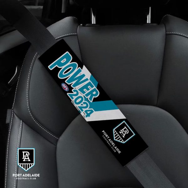 Port Adelaide FC Seat Belt Cover 2PCS - TANTN 4545