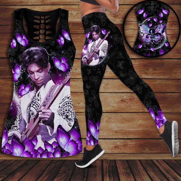 Prince Hollow Tank Top Leggings - VANDH 2462