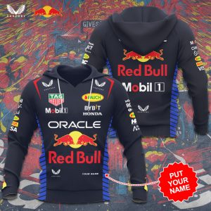 Personalized Red Bull Racing F1 3D Apparel - TANTN 4503