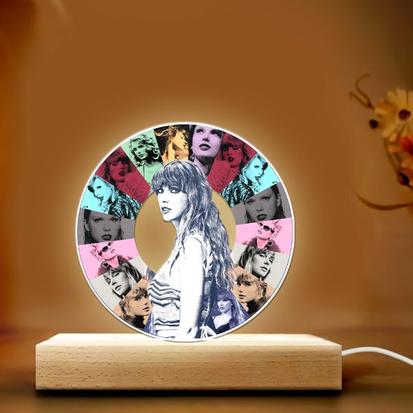 Taylor Swift Led Light with Wooden Base (7 Colors) - HOATT 4340