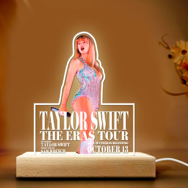 Taylor Swift Led Light with Wooden Base (7 Colors) - HOATT 4367.1