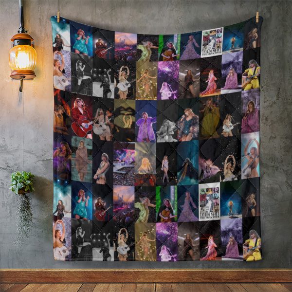 Taylor Swift Quilt Blanket - HOATT 4360