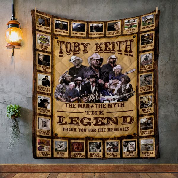 Toby Keith Quilt Blanket - VANDH 2479