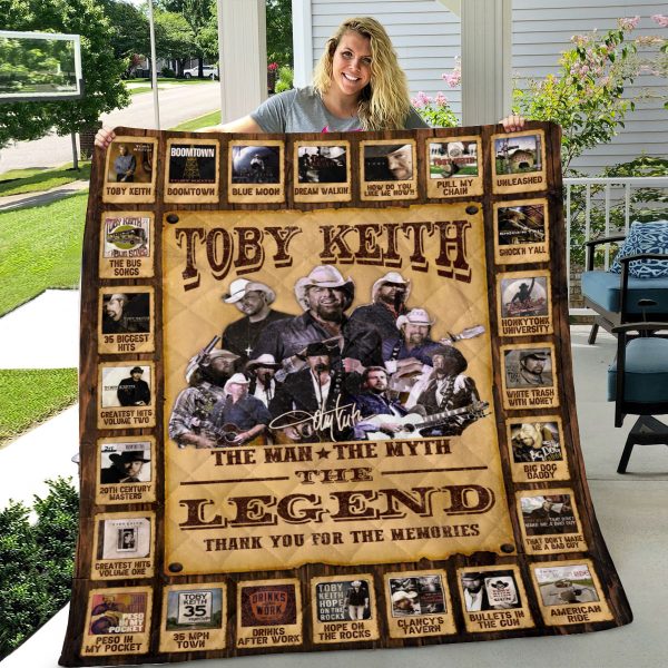 Toby Keith Quilt Blanket - VANDH 2479