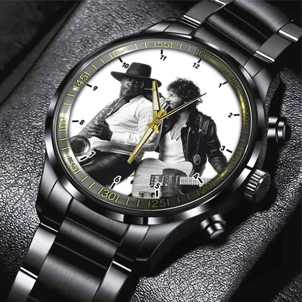 Bruce Springsteen Black Stainless Steel Watch - HOATT 4538